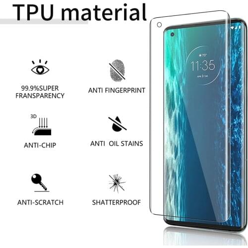For Motorola Edge Plus Edge+ XT2063-3 Hydraulic Hydrogel Film Protective Screen Protector Cover (NOT Tempered Glass )