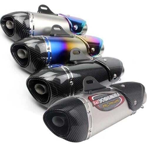 51mm Motorcycle for YOSHIMURA Exhaust Muffler pipe Motorbike With DB Killer pitbike tmax xmax sv650 vespa gts scarico moto 125