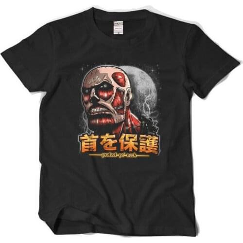 High-Q Unisex Anime 3D Cartoon Attack on Titan cotton T-Shirt tee T Shirt Attack on Titan Harajuku loose t-shirt tshirt tee