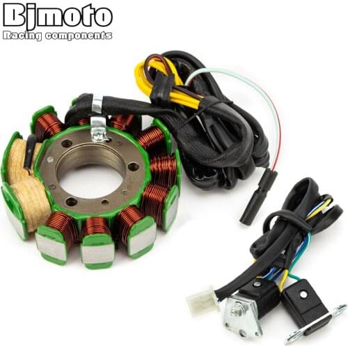 BJMOTO Motorcycle Generator Stator Coil Comp For Honda CB125T CB125TP 1982-1993 31120-KC1-004 31120-KC1-702