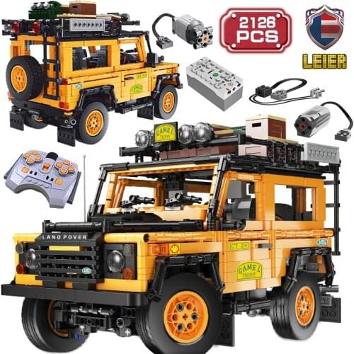 Ideas 2126pcs Expert Super Sport Car Building Blocks Speed Off-road Vehicle Assembly Model Bricks Toys for Boys Birthday Gifts