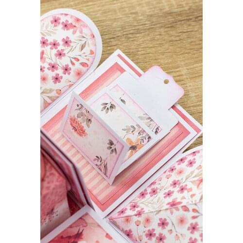 Push and Pull Mechanism Cards Cut Diy Handmade Mold Paper Metal Craft Dies for Card Making Cut Dies 2021 Embossing New