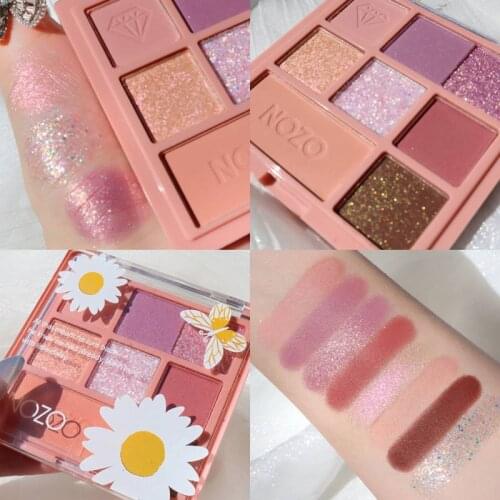 8 Colors Eyeshadow Pallete Neon Makeup Palette Colorful Glitter Highlighter Shimmer Make Up Pigment Matte Eye Shadow Pallete