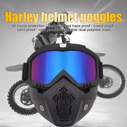 Anti-fog Windproof Winter Sports Goggles Ski Mask Sunglasses Glasses Off-road Goggles Motorcycle Goggles Capacete Ciclismo