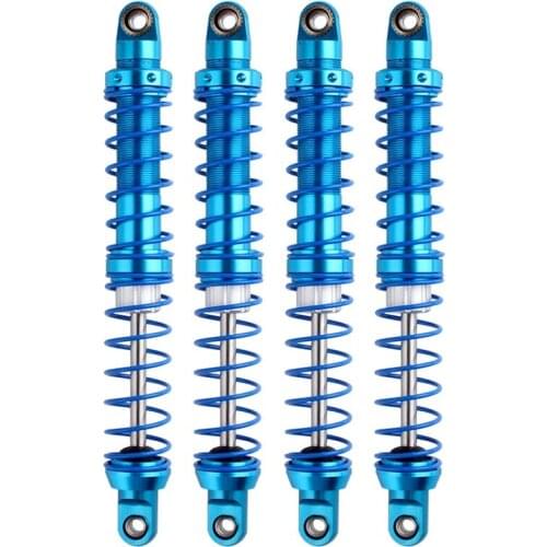 Amortiguador metálico ajustable de Metal Shock Absorber Damper For 80mm 90mm 100mm 110mm 120mm 1/10 Scx10 Trx4 D90