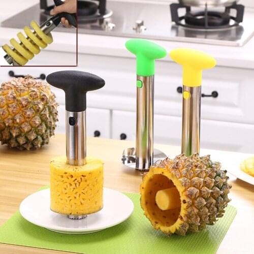 Peeler Stainless Steel Pineapple Slicer Cutter Fruit Convenient Parer Cutting Tool Home Kitchen Western Restaurant Accessories