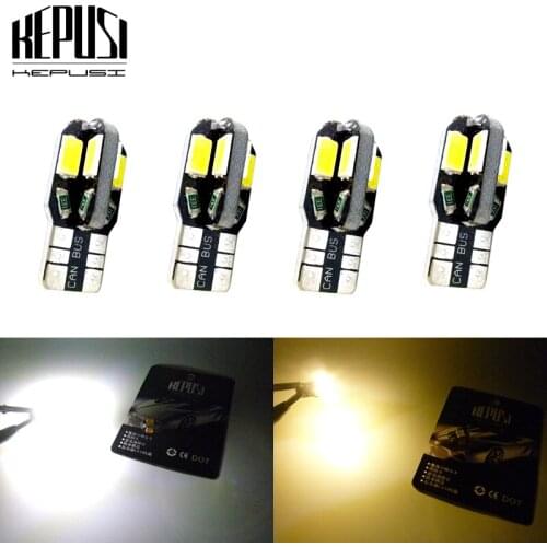 4x Canbus 194 W5W T10 LED Car Light 5730 Auto LED Bulbs Car Styling For Chevrolet Captiva Cruze Spark Orlando Cruze Trailblazer