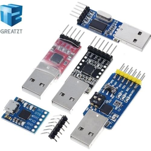 CP2102 USB 2.0 to UART TTL 5PIN Connector Module Serial Converter STC Replace FT232 CH340 PL2303 CP2102 MICRO USB for aduino