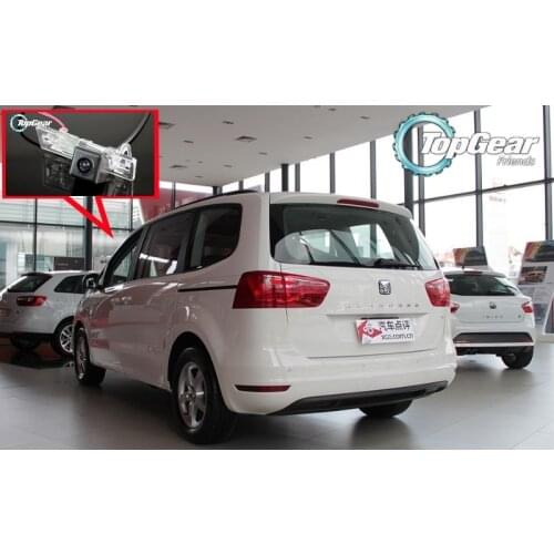 Car Camera For SEAT ALHAMBRA 7N 2010~2014 High Quality Rear View Back Up Camera For Top Gear Friends to Use | CCD With RCA