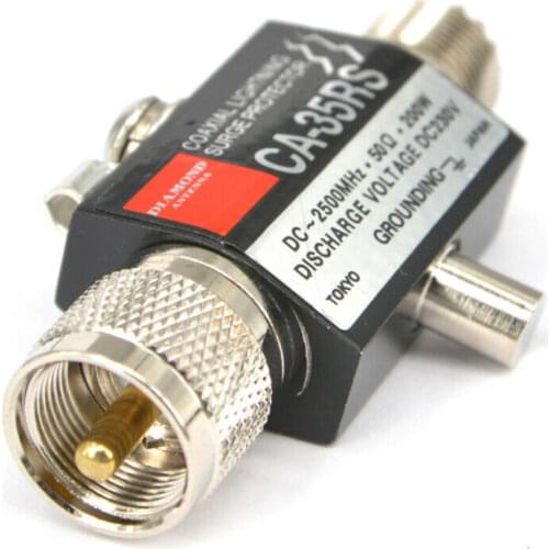 CA-35RS PL259 SO239 walkie talkie Radio Repeater Coaxial Lightning Antenna Surge Protector for motorola kenwood TYT