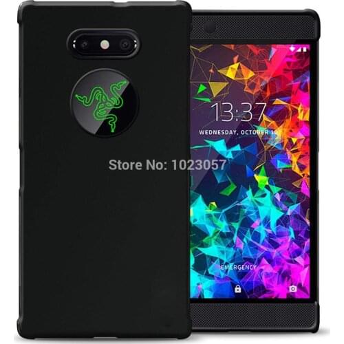Case For Razer Phone 2 Case For Razer Phone 2 Cover Shockproof Silicone Soft For Razer Phone 2 Black Cover Protection