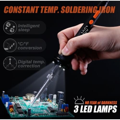 YIHUA 928D ESD Thermostatic Soldering Iron With Button Temperature Adjustable Digital Soldering Iron 220V 110V For Soldering
