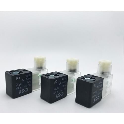 Electric Pneumatic Air Solenoid Valve Coil 220V 110V 24V 12V 36V Pneumatic Valve Controller Coil For 4V210 4V210-08 4v310-10