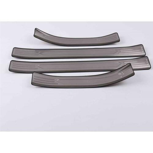 Stainless Steel Inner Outer Door Sill Scuff Plate Guard Sills Protector Trim For BMW X1 F48 X2 F39 X3 G01 X4 G02 X5 G05 X6 X7