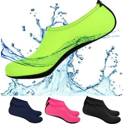 Water Socks Aqua Swimming Shoes Snorkeling Non-slip Seaside Beach Breathable Diving Socks Fit For Swimwear Women Man Surfing