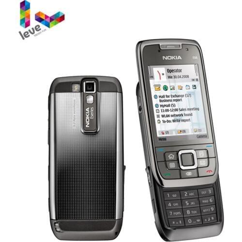 Nokia E66 Slider Phone Original Used E66 GSM WIFI Bluetooth 3.15MP Camera 2G 3G Unlocked Cell Phones Free Shipping