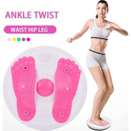 Foot Twisting Plate Large Thin Waist Apparatus Twist Music Body Sculpting Home Fitness Exercise Turning Waist Equipment