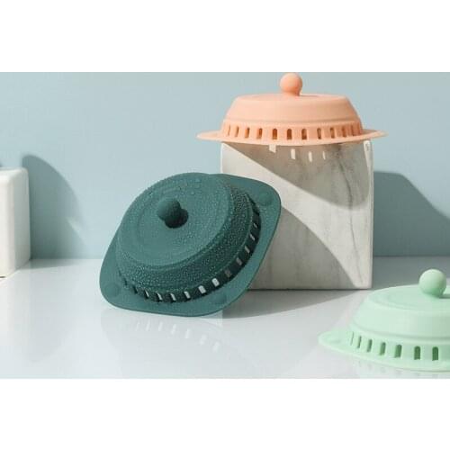 Silicone Bathroom Filter Drainpipe Hair Catcher Bathtub Plug Sink Filter Shower - Home Accessory