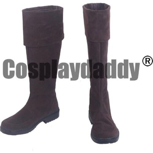 Fate/Extra Moon Holy Grail War Archer The Green Man Robin Hood Game Cosplay Shoes Boots S008