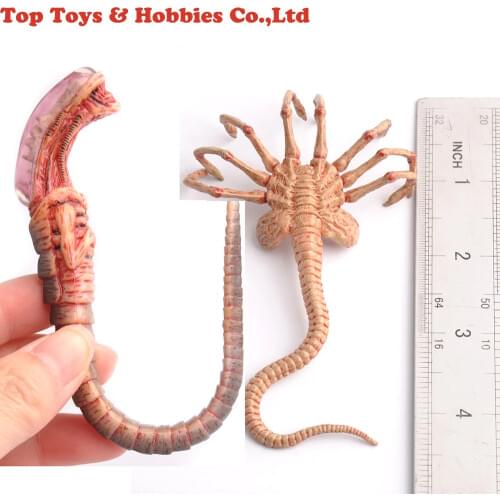 In stock 1/6 FG028 Predator Alien Facehugger Model Figure Scene Accessories