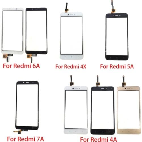 Touch Screen Sensor Digitizer Glass Panel Replacement Parts For Xiaomi Redmi 4A 4X 5A 6A 7A