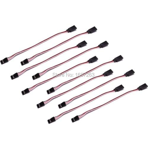 10pcs/pack 150mm 15cm Servos Extension Lead Cord Plug Cable Wiring Cables Male To Female