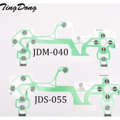 10PCS V4 V5 Conductive Sheet Film Internal For PS4 Slim Pro Controller For Dualshock 4 040 055 Ribbon Flex Film Cable