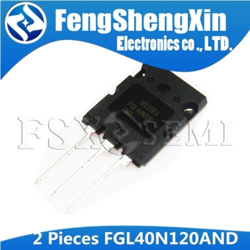 2pcs/lot FGL40N120AND 40A/1200V 40N120 FGL40N120 TO-3PL FGL40N120ANDTU 1200V NPT IGBT