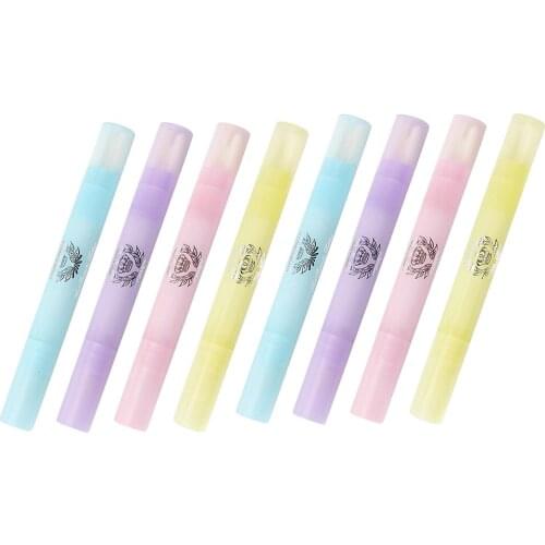 2x Nail Polish Removal Corrector Pen Cleaner + 6Pcs Reusable Replacement Tip Nail Polish Corrector Pen