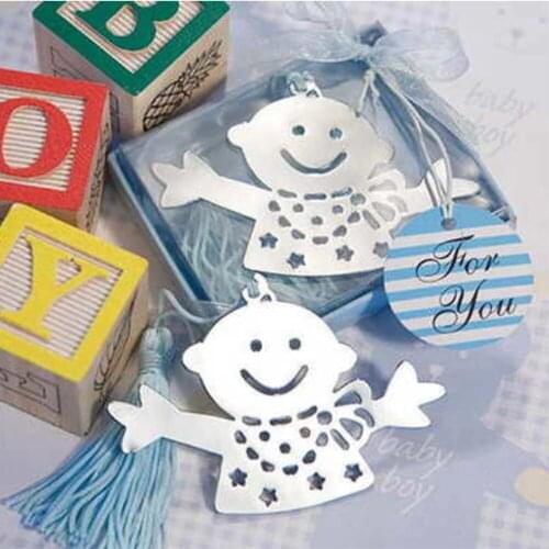 50 Pieces / Batch - Creative Stainless Steel Bookmarks 13 Kinds Of Design European Angel Metal Bookmark / Gift Bookmark