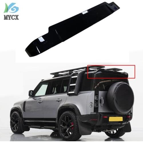 Car Rear Window Roof Spoiler lips Visor R Style ABS Plastic Tail Wing for LR Range Rover Defender 2020 2021