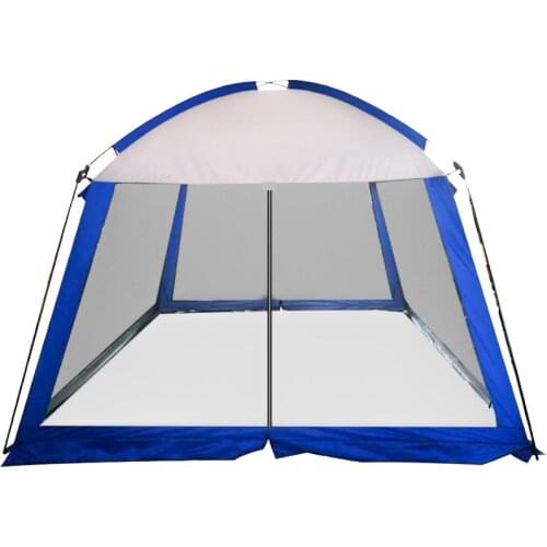 5-8 People Large Camping Tent Beach Tent Awning Travel Tent Rainproof Sunscreen Family Gathering Fishing Trip