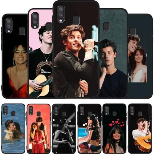 Shawn Camila black phone Case For Samsung A10 30 40 50 30S 50S 60 70 M10 (M20 M40 A01 31 51 71 A20E A21S)