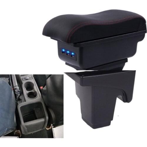 For Ford Focus 3 Armrest box 2013 2014 FORD FOCUS3 Car accessories Interior storage box Original armrest chargeable usb