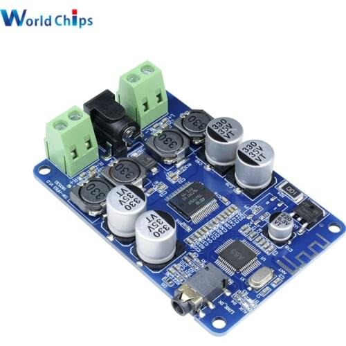 Dual Channel Wireless Bluetooth 4.0 Amplifier Board Audio Receiver TDA492P 25W+25W Digital Amplifier Module