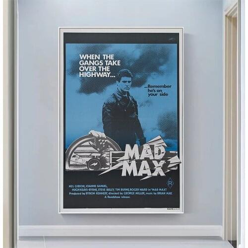 CP1526 Mad Max (3) Classic Hot Movie Print Silk Fabric Poster Indoor Wall Art Decor Gift
