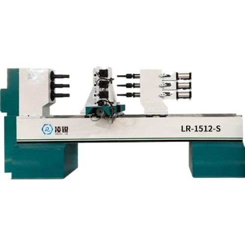 LR-1512-S Automatic CNC Car Carving Integrated Multifunctional CNC Woodworking Lathe Roman Column Handrail Woodworking Lathe