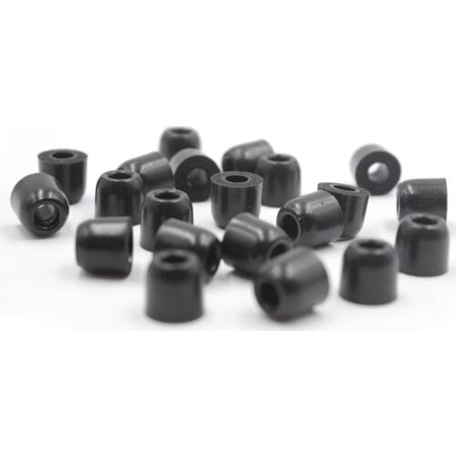 BQEYZ Earphone Memory Foam Ear Tips Headset Noise Isolating Comfortable Wearing Replacement Accessory