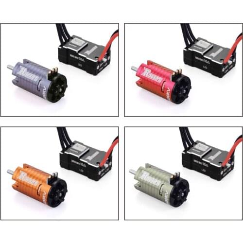 Professional 2500KV 3500KV 5500KV 7500KV 9500KV Brushless Motor with 18A ESC for 1/24 1/22 1/30 Mini-Z RC Car Accessories