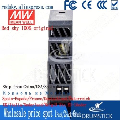 Steady MEAN WELL HDR-15-24 24V 0.63A Single Output meanwell HDR-15 15W Industrial DIN Rail Power Supply