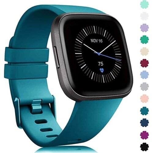 Strap for Fitbit Versa/Versa2/Lite Smart watch replacment band Sport silicone Bracelet band for Fitbit Versa 2 wristbelt