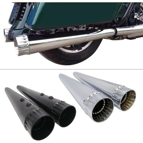 Motorcycle Exhaust Slip On For Harley Touring Road King 1999-2020