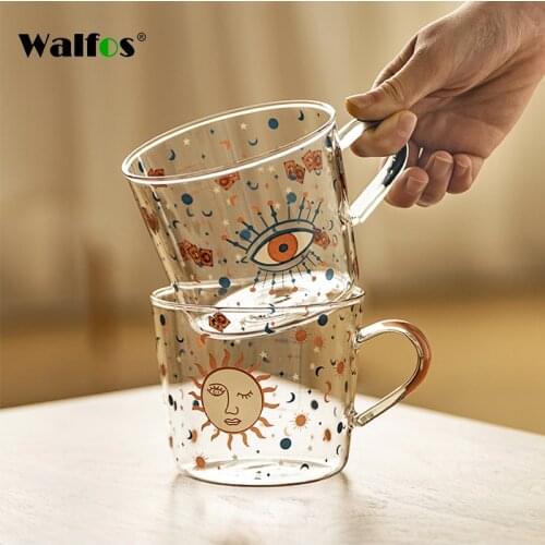Walfos Double Wall Glass Cups