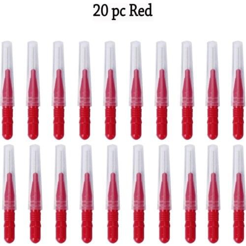 40pc 0.7mm Repeatedly Toothpicks Dental Gift Oral Care Interdental Floss Brush Brushes Tongue Cleaner Toothpick
