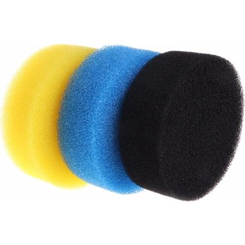 3 Pcs/Set Aquarium Filter Sponge Three Color Soft Useful Seal Accessories Fish Tank Tackle Filter Accessories C42