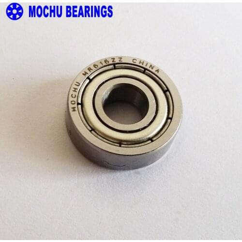 Free shipping 10pcs Bearing MR616ZZ B6-63Z R-1660HH 6x16x5 MR616 B6-63 MOCHU Shielded Miniature MINI Deep Groove Ball Bearings