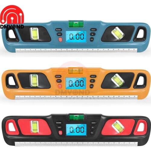 Digital Level Inclinometer HW-200 Electronic LED Display Protractor Measuring Tool Instrument Magnetic Base Digital Level 280mm