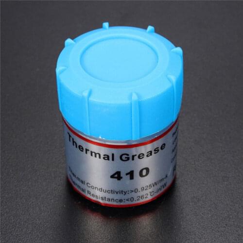 5pc HY410 10g White Thermal Grease Silicone Grease Conductive Grease Paste For CPU GPU Chipset Cooling Compound Silicone