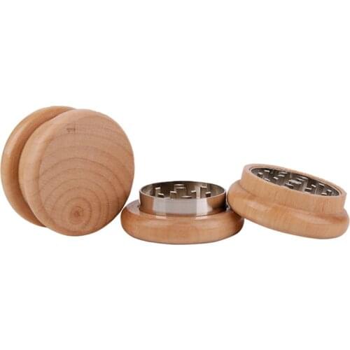 1PCS/2PCS/6PCS/12 Pcs/ Wood Herb Grinder Tobacco Spice Crusher Accessories Grinder Smoking weed accessories