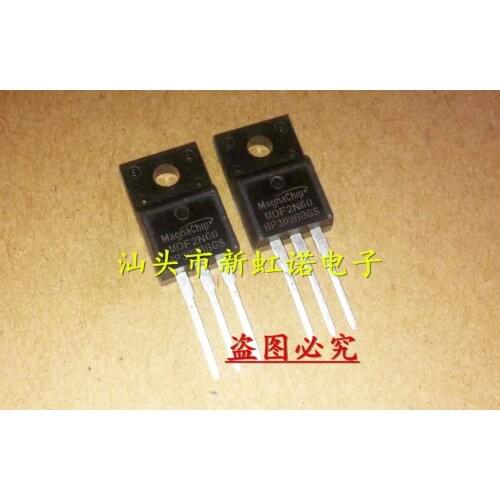 5Pcs/Lot New Original MDF2N60 Integrated circuit Triode In Stock